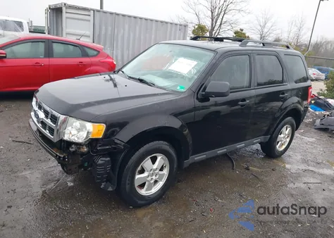 2012 Ford Escape Xls z USA, uszkodzony, nr VIN 1FMCU0C72CKC14230